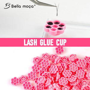Bella Moça Pink Glue Cups