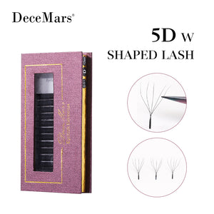 DeceMars 5DW-Shaped Eyelashes Extensions