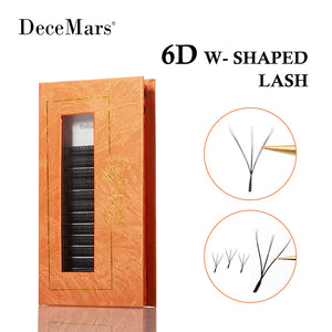 DeceMars 6DW-Shaped Eyelashes Extensions