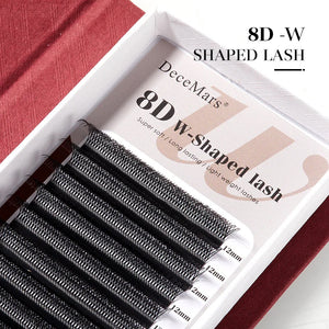 DeceMars 8DW-Shaped Eyelashes Extensions