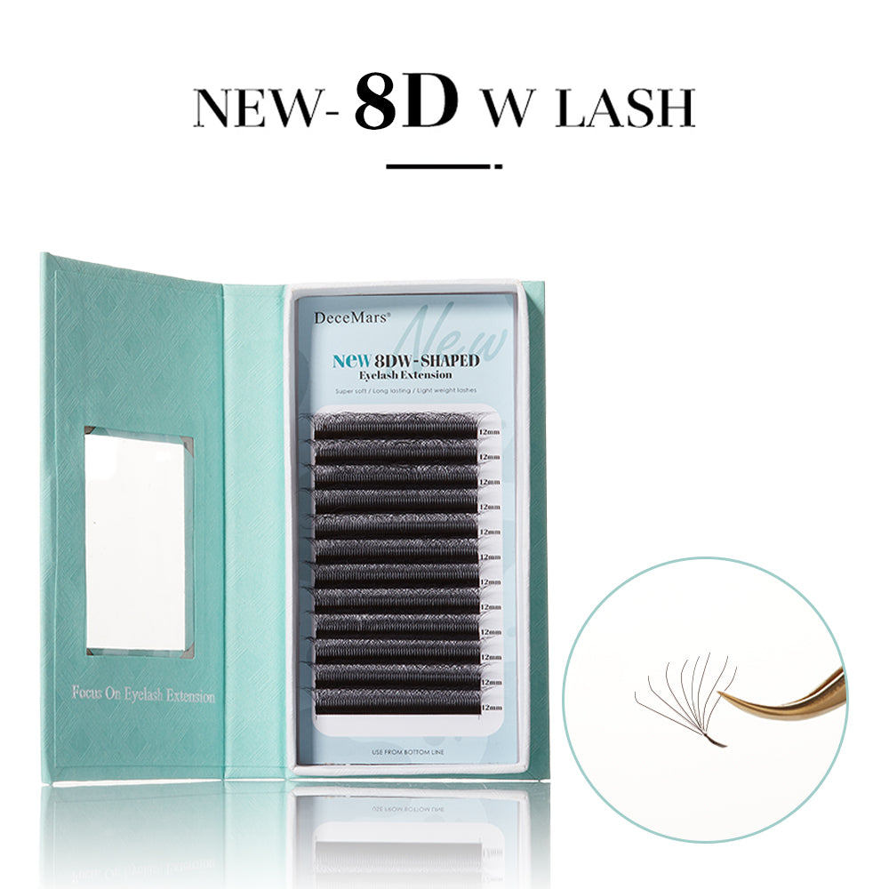 DeceMars Duplo 4DW-Shaped Eyelashes Extension