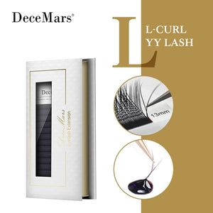 DeceMars L-curl M Curl YY Eyelash Extension 12 Lines