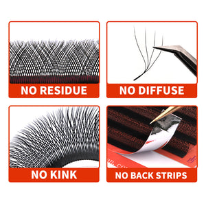 Fadvan 4DW L Curl Eyelash Extensions