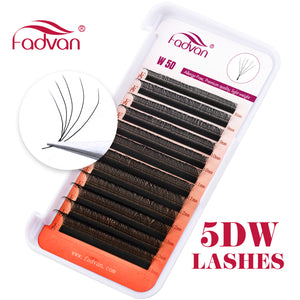 Fadvan 5DW Shape Eyelash Extensions