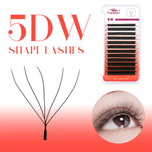 Fadvan 5DW L Curl Eyelash Extensions
