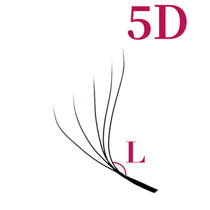 Fadvan 5DW L Curl Eyelash Extensions