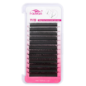 FADVAN L/L+/M Curl YY Shape Eyelashes Extension