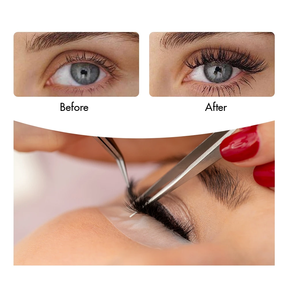 Bella Moça 12 Rows High-Density Classic Eyelashes Individual Eyelash Extensions 0.07mm D Curl