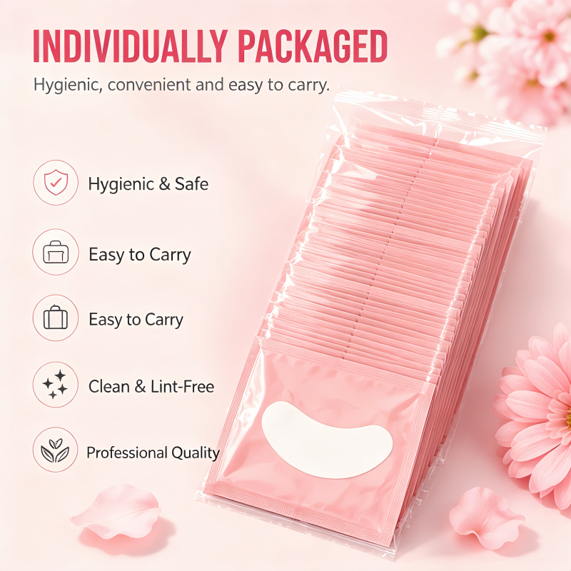 Bella Moça Eye Pads,U-Cut Eye Pads,Cloud-Shaped Under Eye Pads，Silicone Eye Pads，Lash Mapping Pads（50 PAIRS)