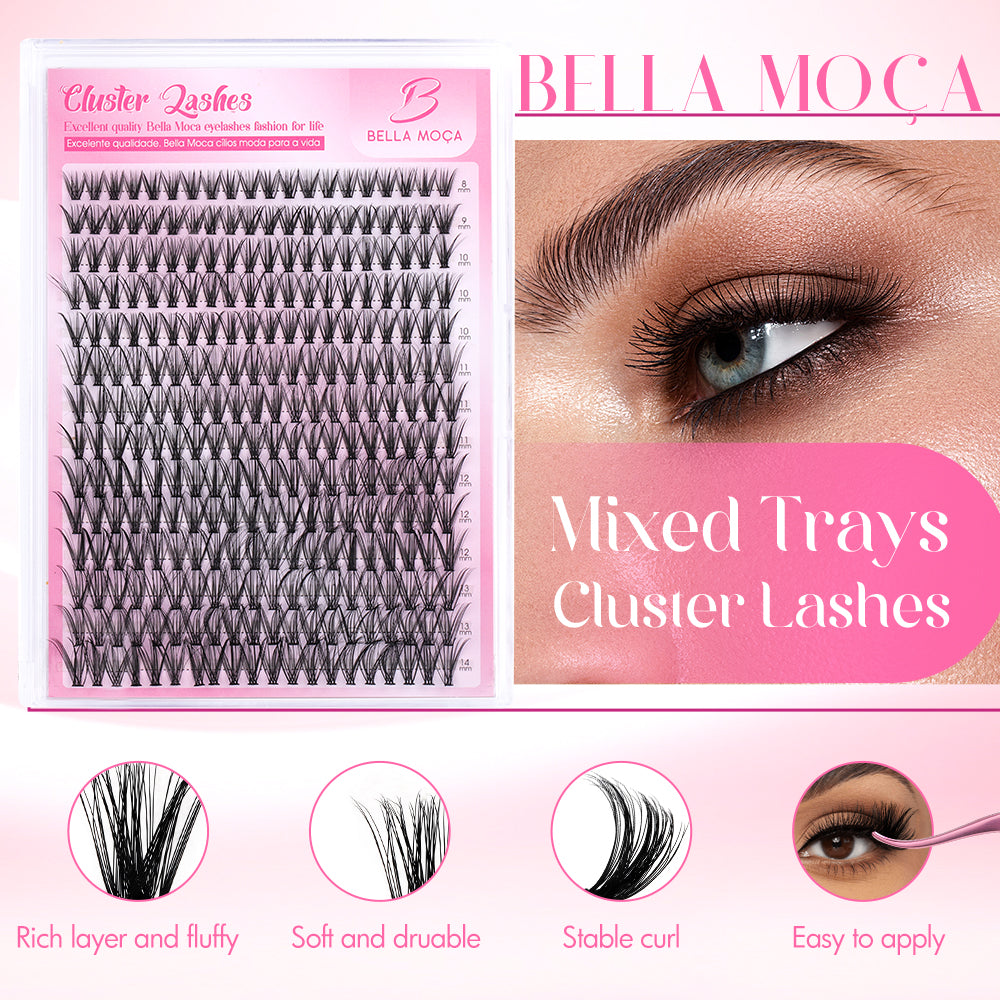 Bella Moça DIY Cluster Eyelash Extensions