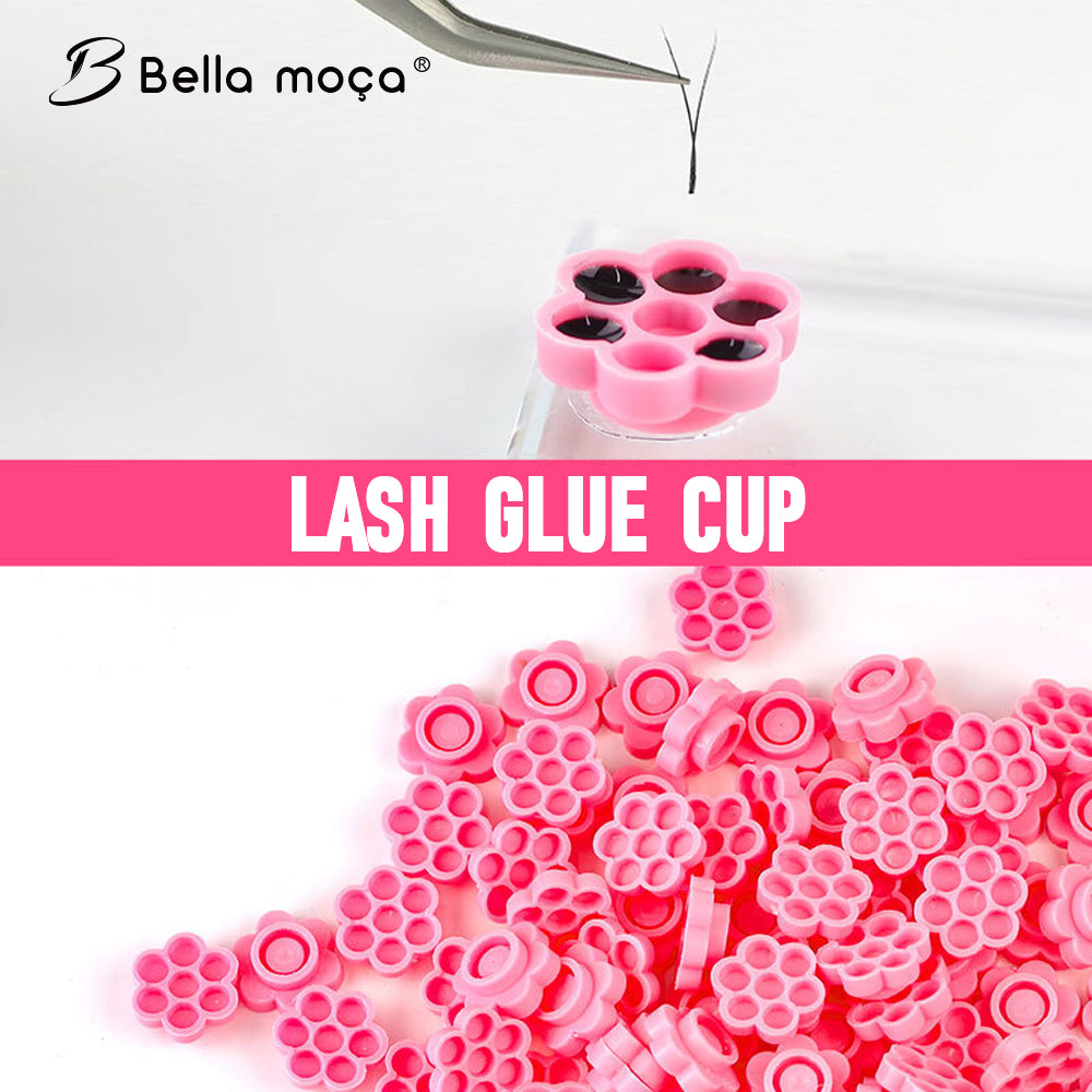 Bella Moça Pink Glue Cups