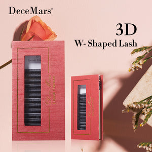 DeceMars 3DW-Shaped Eyelashes Extensions