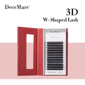 DeceMars 3DW-Shaped Eyelashes Extensions