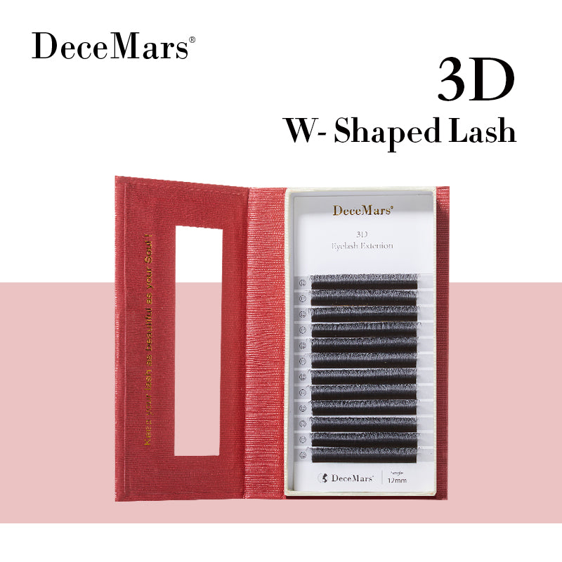 DeceMars 3DW-Shaped Eyelashes Extensions