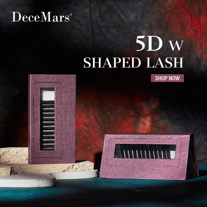 DeceMars 5DW-Shaped Eyelashes Extensions