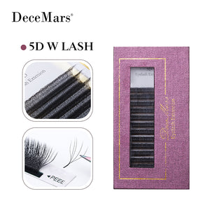 DeceMars 5DW-Shaped Eyelashes Extensions