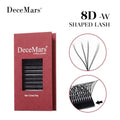 DeceMars 8DW-Shaped Eyelashes Extensions