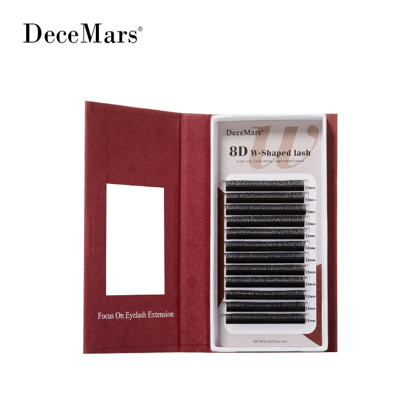 DeceMars 8DW-Shaped Eyelashes Extensions