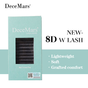 DeceMars Duplo 4DW-Shaped Eyelashes Extension
