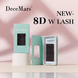 DeceMars Duplo 4DW-Shaped Eyelashes Extension