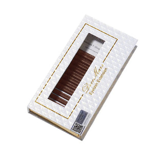 DeceMars YY Shape Brown Eyelashes Extensions