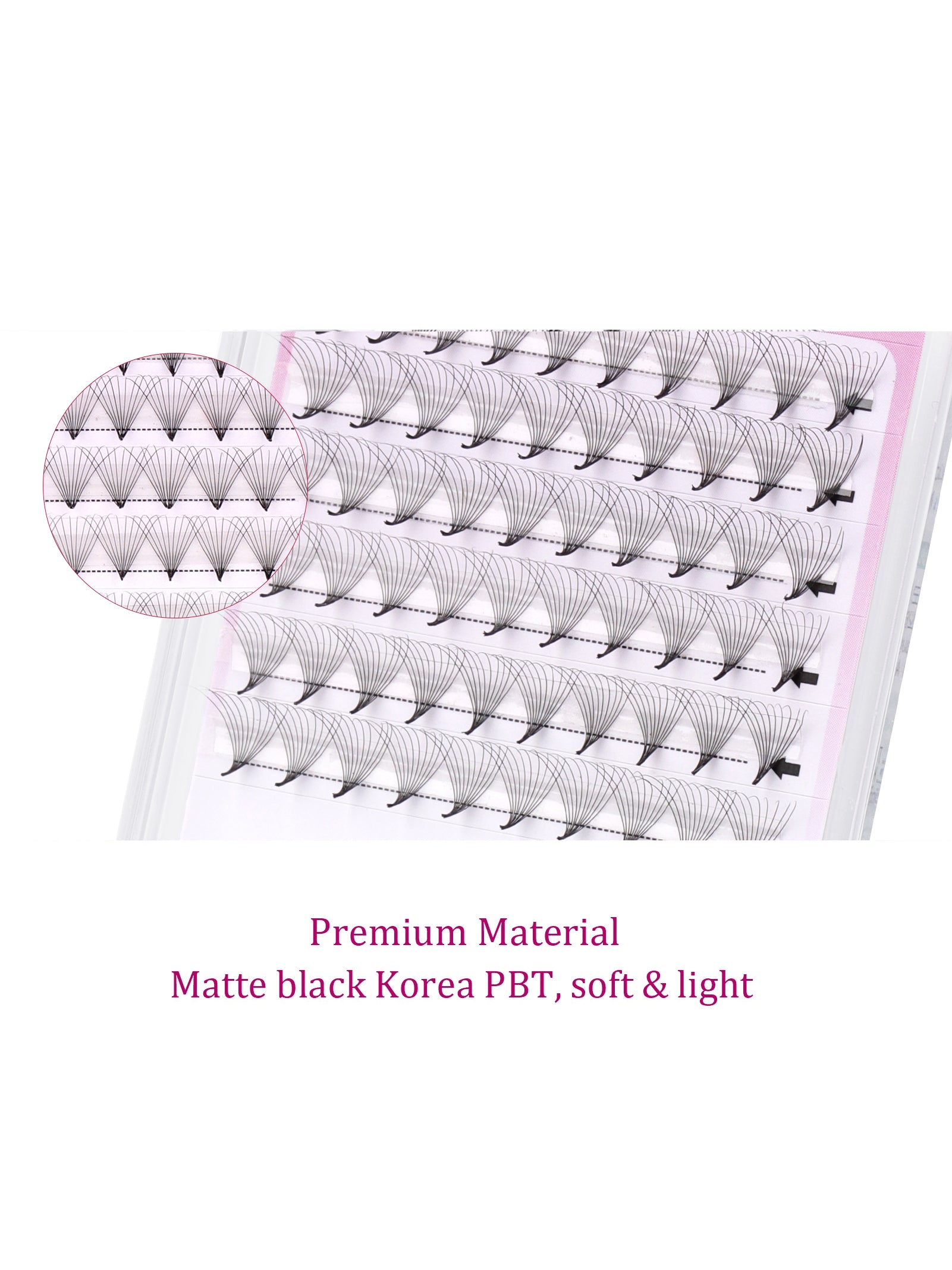 Fadvan 10D/16D Premade Eyelash Extensions D Curl Black Eyelashes