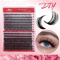 Fadvan 12 Rows 30D/40D/50D Bundle Lashes D Curl Black Cluster Lashes