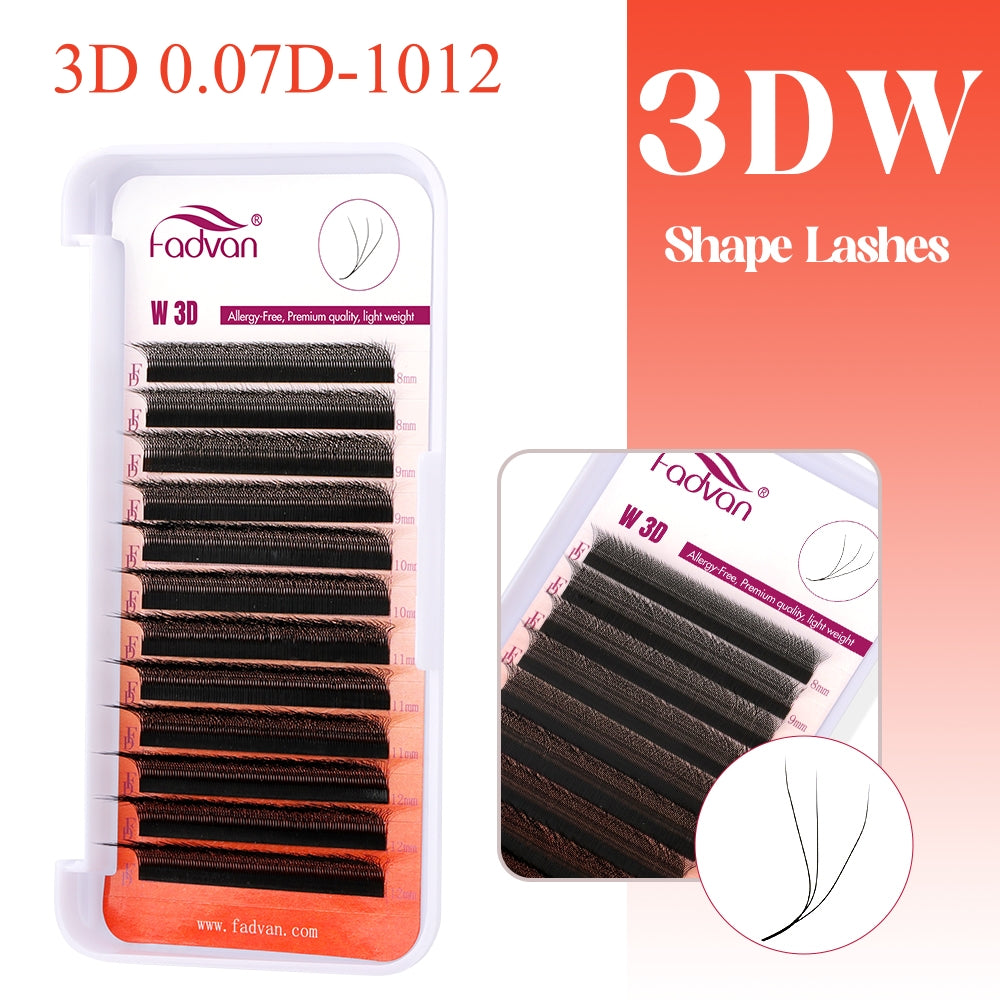 Fadvan 3DW Shape Eyelash Extensions