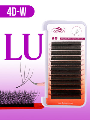 Fadvan 4DW L Curl Eyelash Extensions