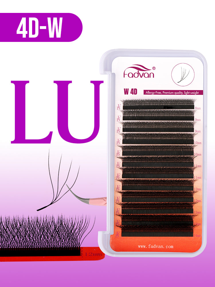 Fadvan 4DW L Curl Eyelash Extensions