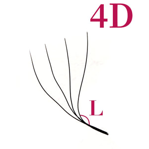 Fadvan 4DW L Curl Eyelash Extensions