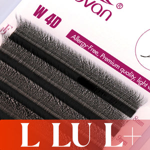 Fadvan 4DW L Curl Eyelash Extensions