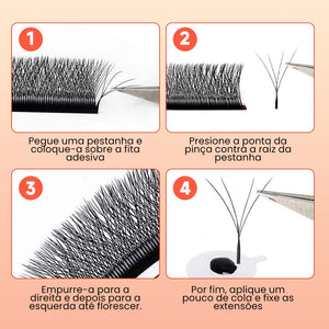 Fadvan 4DW Shape Eyelash Extensions