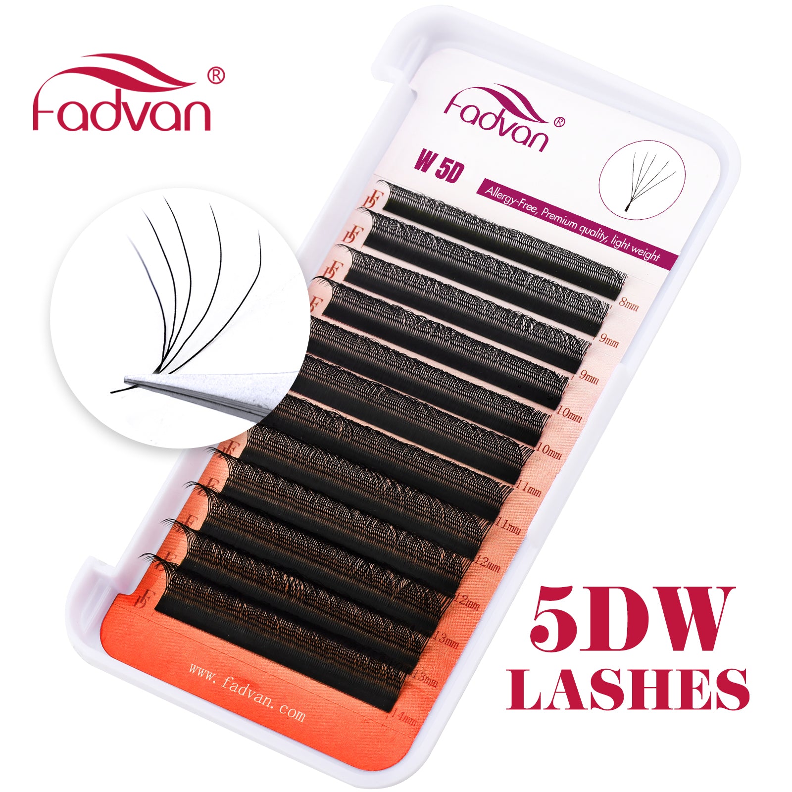 Fadvan 5DW Shape Eyelash Extensions