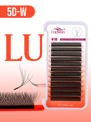 Fadvan 5DW L Curl Eyelash Extensions