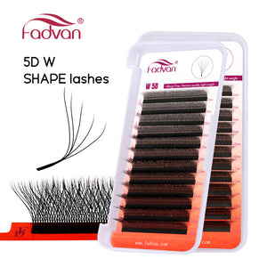 Fadvan 5DW L Curl Eyelash Extensions