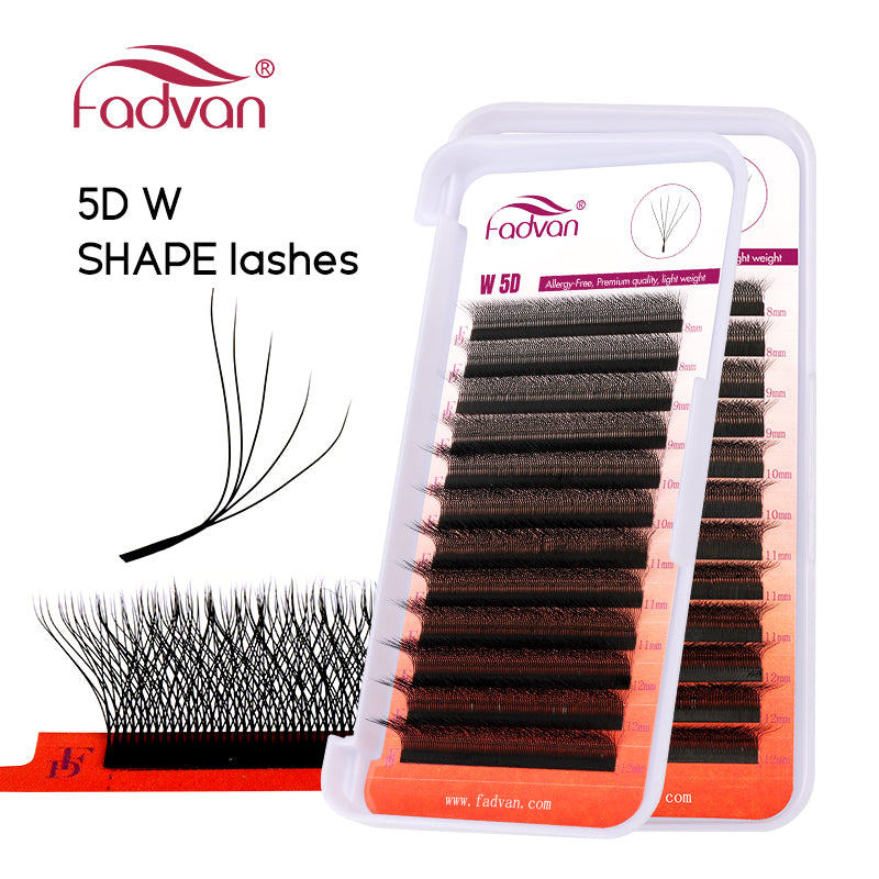 Fadvan 5DW L Curl Eyelash Extensions