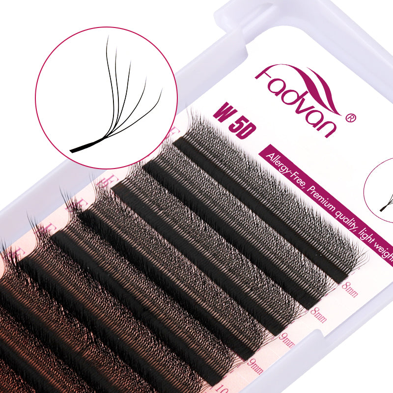 Fadvan 5DW L Curl Eyelash Extensions