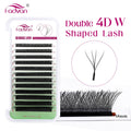 Fadvan Duplo4DW Eyelash Extensions D Curl Black False Eyelashes