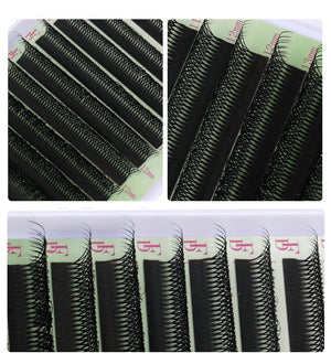 Fadvan Duplo4DW Eyelash Extensions D Curl Black False Eyelashes