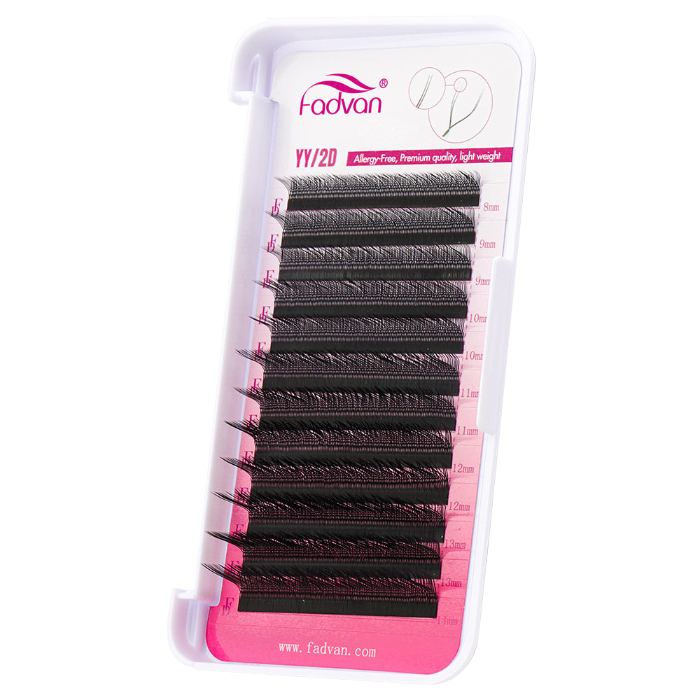 FADVAN L/L+/M Curl YY Shape Eyelashes Extension