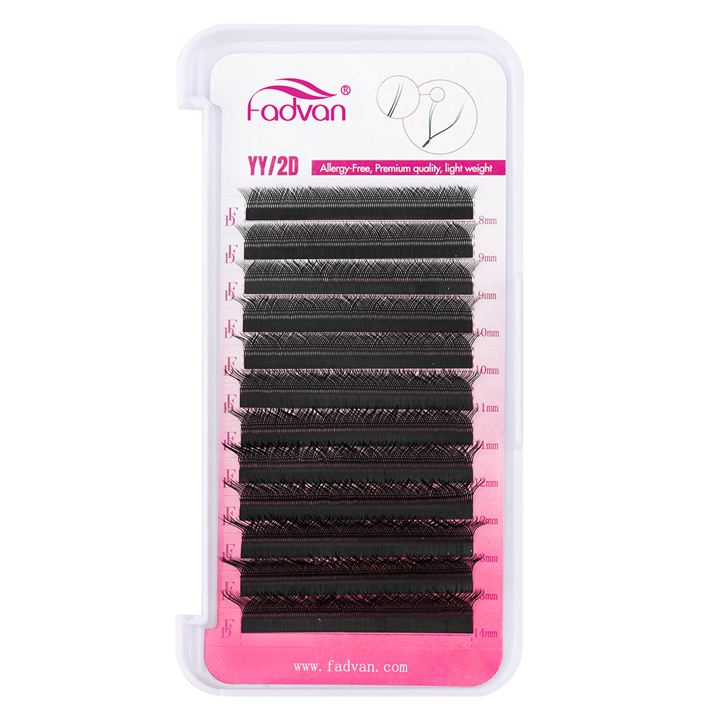 FADVAN L/L+/M Curl YY Shape Eyelashes Extension
