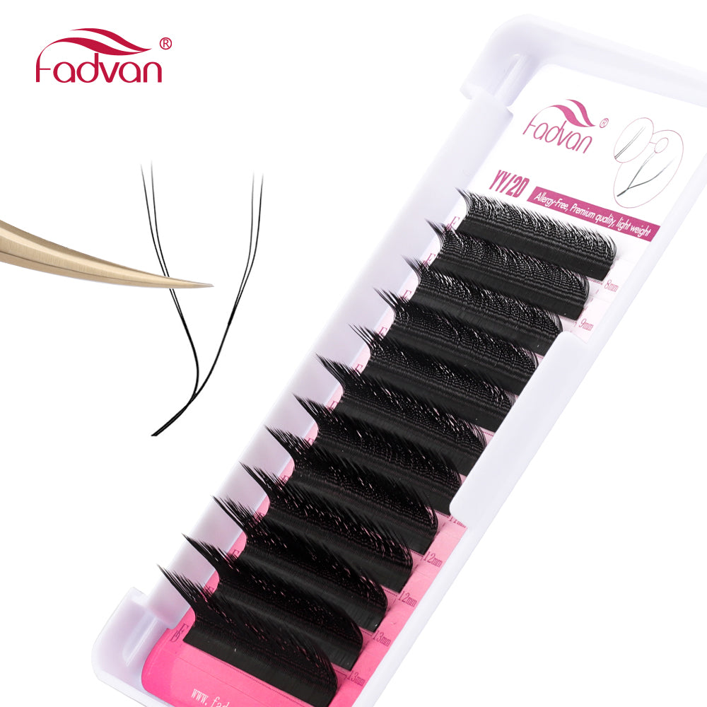 FADVAN L/L+/M Curl YY Shape Eyelashes Extension