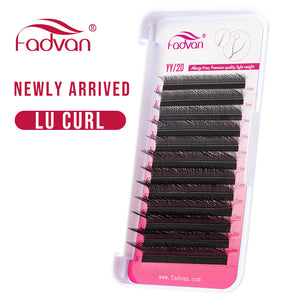 FADVAN L/L+/M Curl YY Shape Eyelashes Extension
