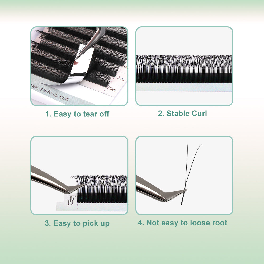 FADVAN YY Shape Eyelashes Extension