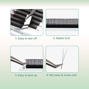 FADVAN YY Shape Eyelashes Extension