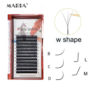Maria Sasha 3DW Soft 0.07 Eyelash Extensions