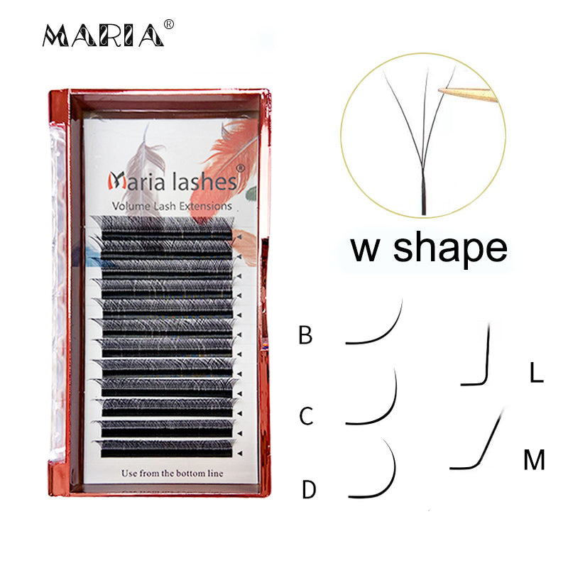 Maria Sasha 3DW Soft 0.07 Eyelash Extensions