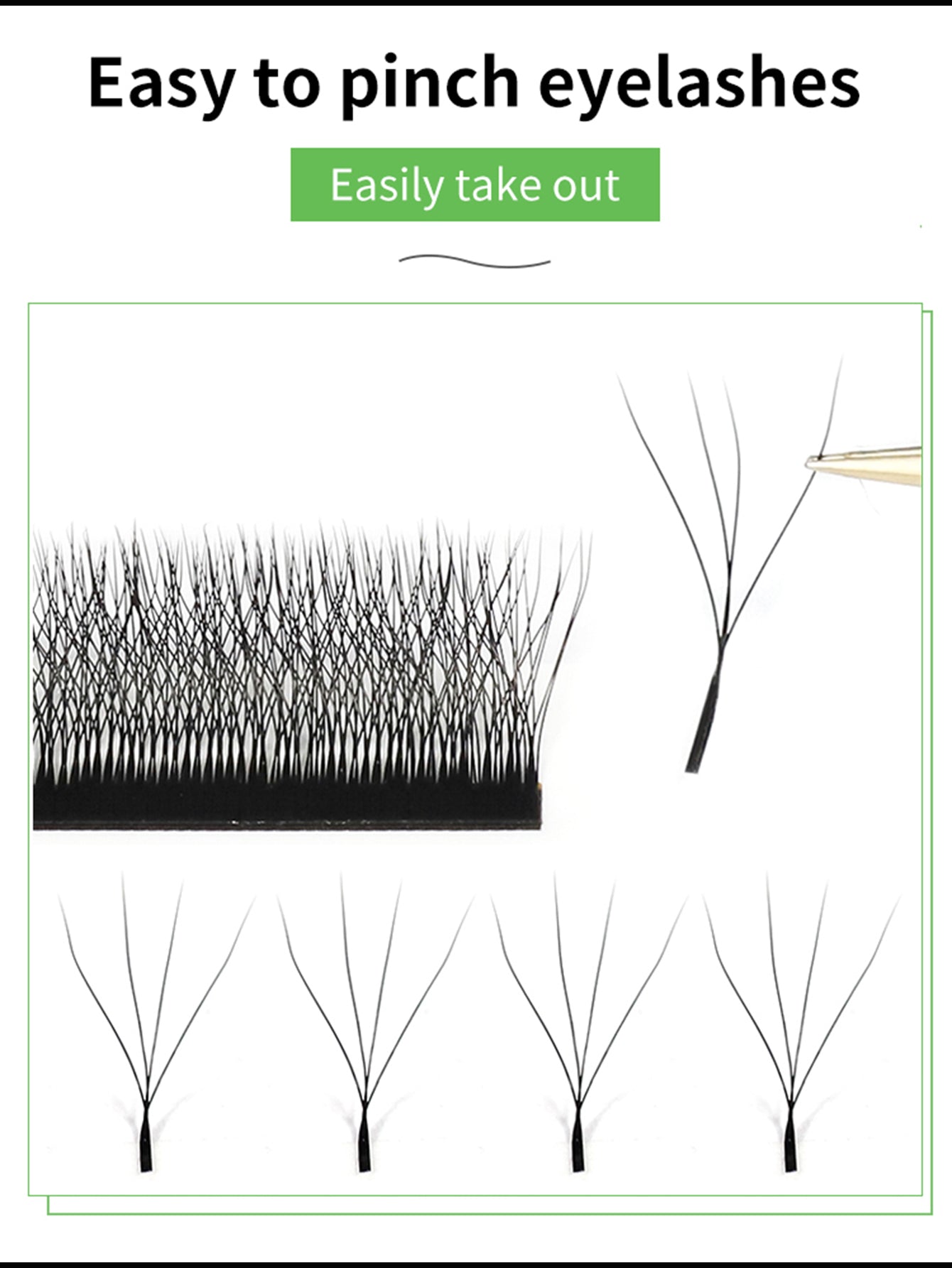 Maria Sasha 4DW-Shape Eyelash Extensions