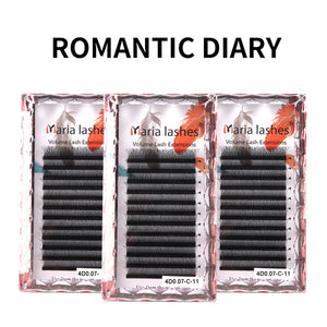 Maria Sasha 5DW M Curl Pre-Made Volume Eyelash Extensions